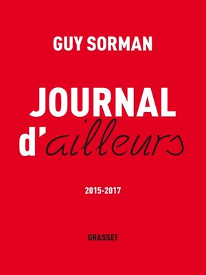 cover image of Journal d'ailleurs